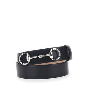 Gucci Men Horsebit 4Cm Silver